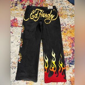 Y2K Ed Hardy Jeans S/34
